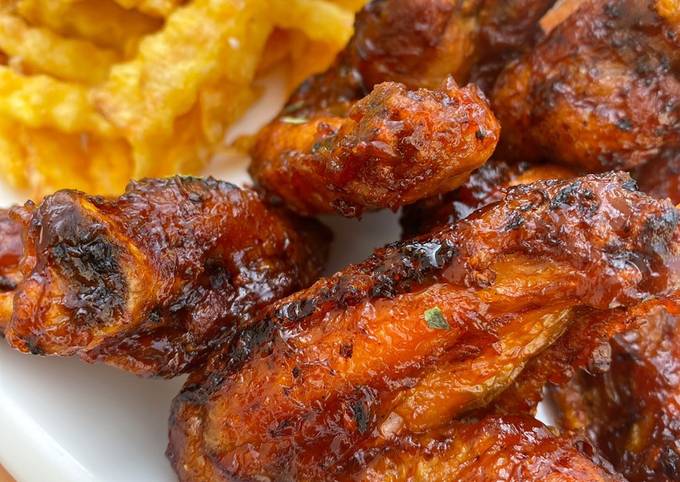 Glazed chicken wings Recipe by Cookingwithseki - Cookpad