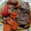 Bifes guisados con verduras