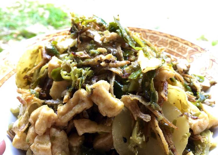 Proses memasak Sambel Ijo Teri🥓 yang Menggugah Selera