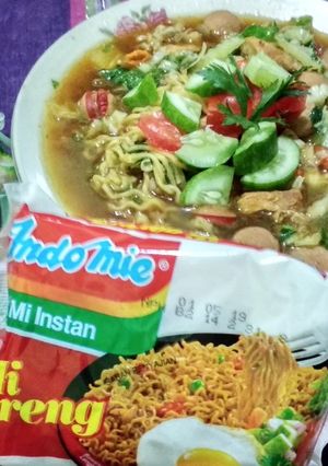Foto resep Mie goreng kuah