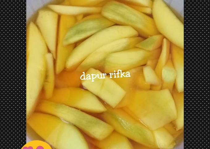 Resep Manisan Mangga Muda Oleh Dapur Rifka Cookpad