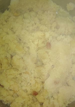 A picture of Mohanbhog.