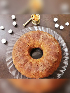 عکسی از دستور کیک پرتقالی دو رنگ