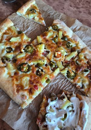 Zdjęcie przepisu Pizza bez drozdzy.