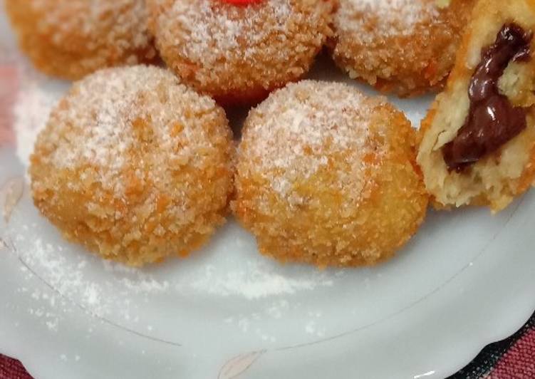 Kroket Pisang Coklat Leleh