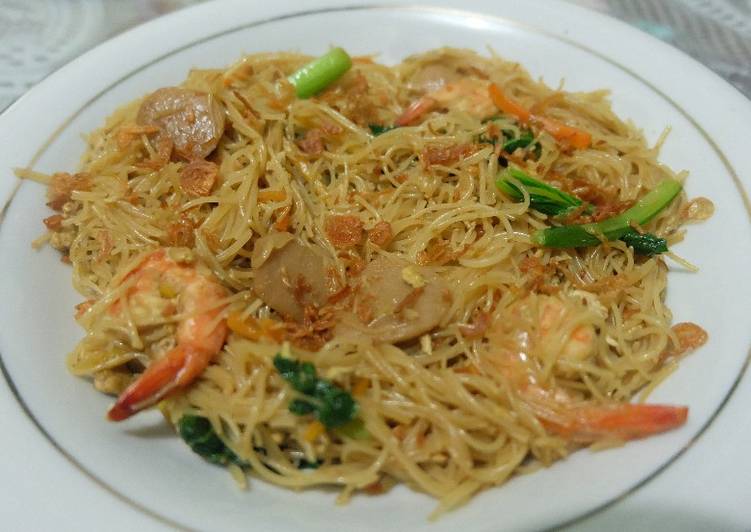 Bagaimana Membuat Bihun Goreng Lezat