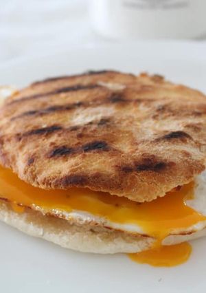 Una foto de Sándwich en pan de pizza