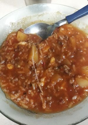Una foto de Guiso de arroz