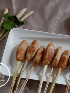 Foto resep Sate lilit bali nyikmat dan sambel matah