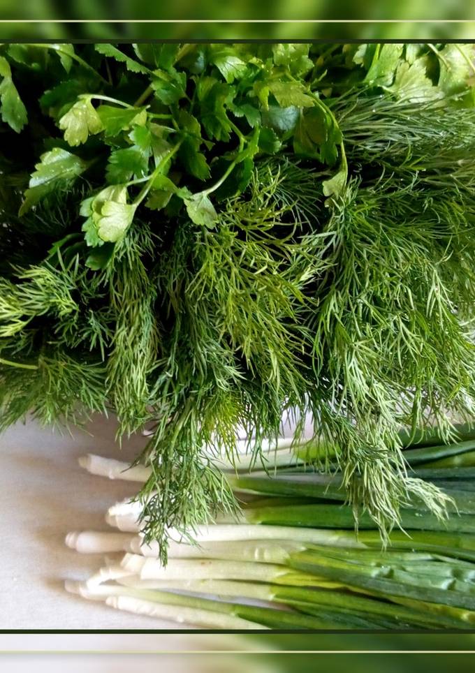 Зелень на зиму 🌿