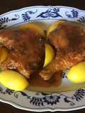 California Farm Whole Chicken Leg Quarters in Lemon Sauce
