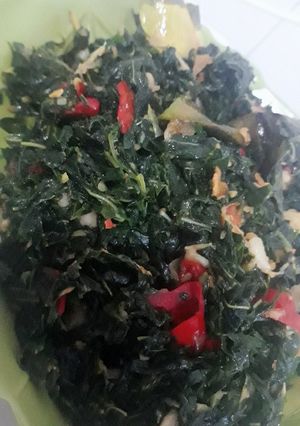 Foto resep Tumis daun singkong