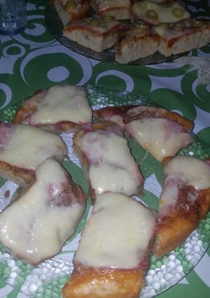 Una foto de Pizza líquida