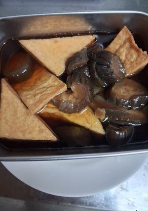 黑瓜滷油豆腐 的食譜成品照片