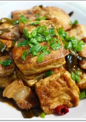 醬燒老豆腐 的食譜成品照片