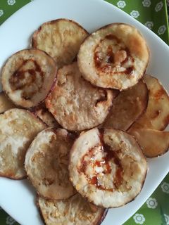 Una foto de Berenjenas fritas con miel de caña