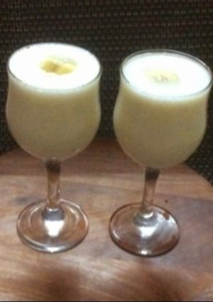 A picture of Banana lassi.