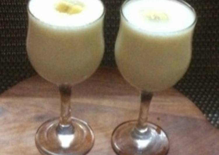 Easiest Way to Prepare Favorite Banana lassi