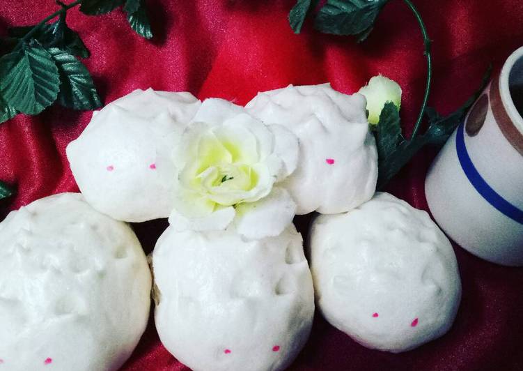 Langkah mengolah Pao landak isi kelapa Anti Gagal