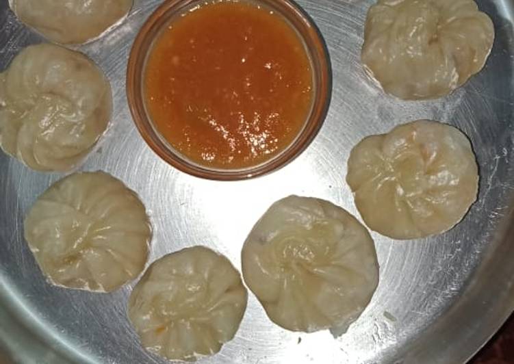 Steamed momos