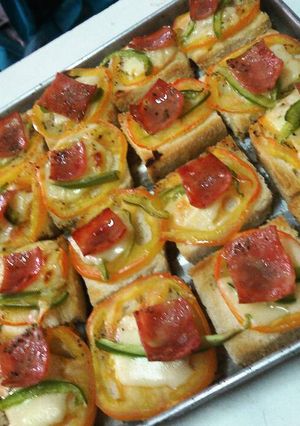 Una foto de Minipizzas