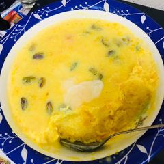 A picture of Mango & custard delight # Ramzan special.