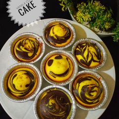 A picture of Vanilla cup cake (whitout oven).
