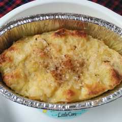 รูปของ Baked cinamon breadpudding (mpasi 1y+)
