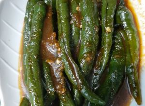 Foto resep Besengek (Tumis Cabe Hijau)