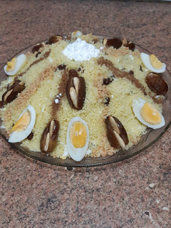 Una foto de Cuscús de seffa *receta rica deliciosa *