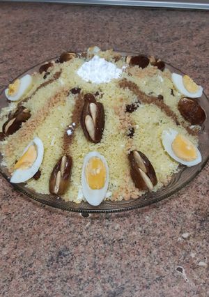 Una foto de Cuscús de seffa *receta rica deliciosa *
