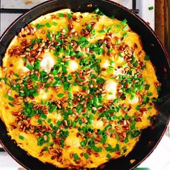 Mediterranean omelette (easy) A picture of Mediterranean omelette (easy).
