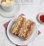 Cara Mudah Membuat Resep Sandwich (telur &amp; sosis) yang Lezat Anti Ribet, Uenak Banget