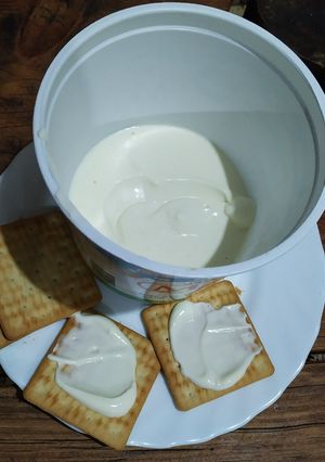 Una foto de Queso de untar casero