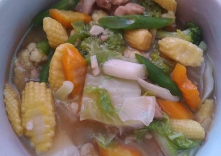 Sayur capcay seadanya