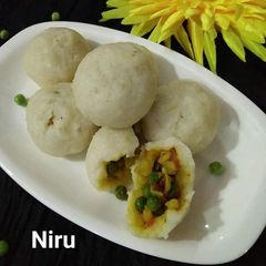A picture of Savoury Sijha Manda Pitha.