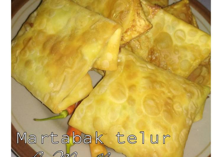 Martabak telur kulit pangsit #BikinRamadhanBerkesan