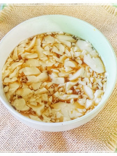 Foto resep Kembang Tahu Kuah Jahe