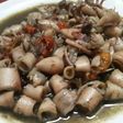 Cumi asin saus tinta hitam