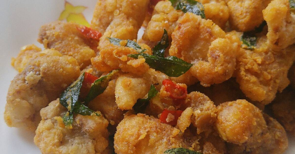 Resep Salted Egg Chicken (Singapore Style) oleh Jessie Cookpad
