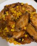 Gà sốt bơ bắp cay