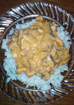 Bakonyi csirke recept fotója