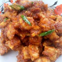 รูปของ Orek tempe basah bumbu ulek