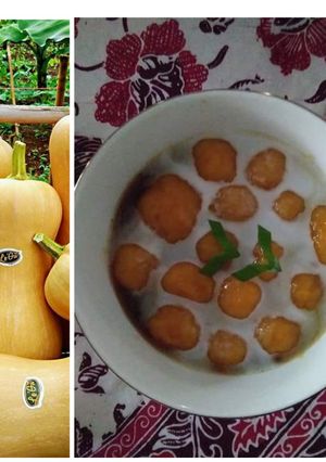 Foto resep Bubur cinta labu madu 🥰