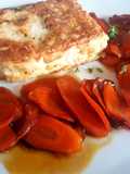 Tofu "apanado", con zanahorias caramelizada🥕#paraprincipiantes