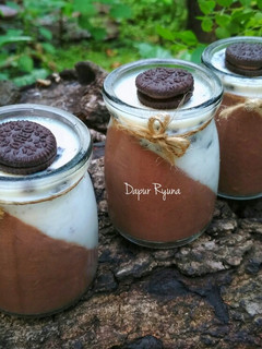 Foto resep Chocolate Vanilla Pudding