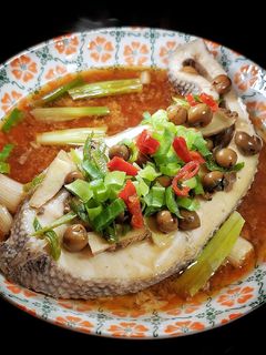 清蒸樹子鱈魚 的食譜成品照片
