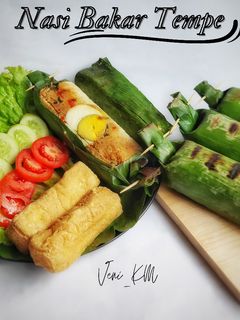 Foto resep Nasi Bakar Tempe