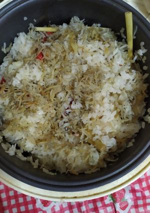 Foto resep Nasi liwet rice cooker