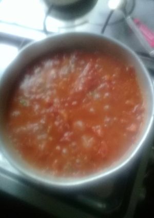 صورة لوصفة قلايه بندورة